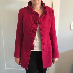 Hot Pink Long Coat